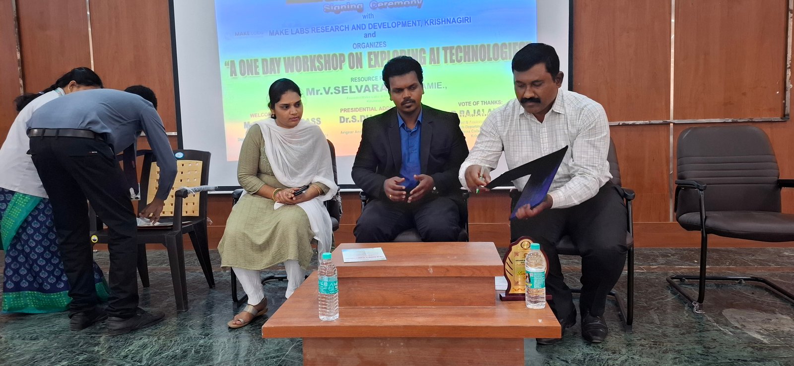 A oneday Workshop on Exploring  in AI technology