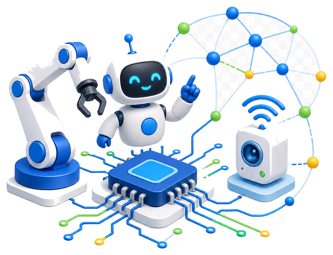 Robotics and IoT illustration
