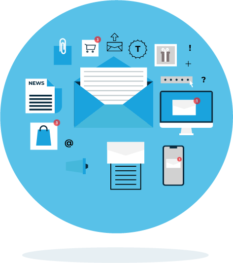 Business messaging and email services